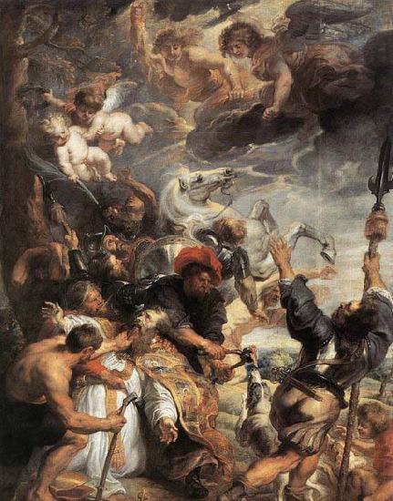 RUBENS, Pieter Pauwel The Martyrdom of St Livinus Sweden oil painting art
